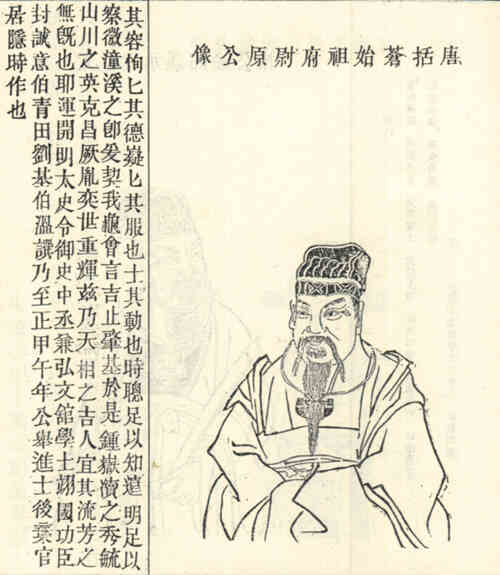 名人刘原画像