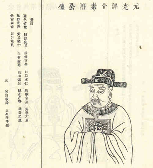 名人刘素潜画像