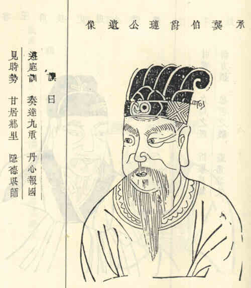 名人刘琏画像