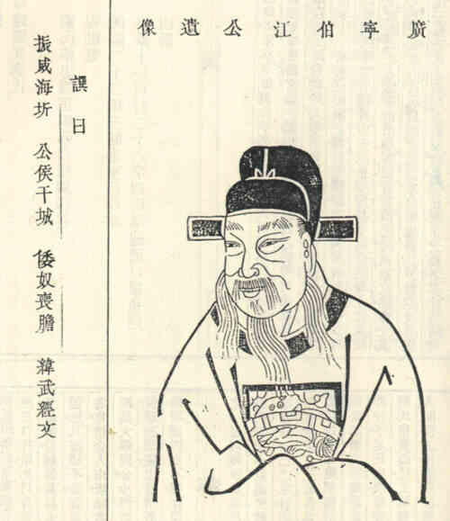 名人刘江画像