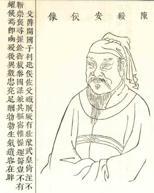 名人钱智昌画像