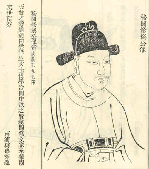 名人钱竽画像