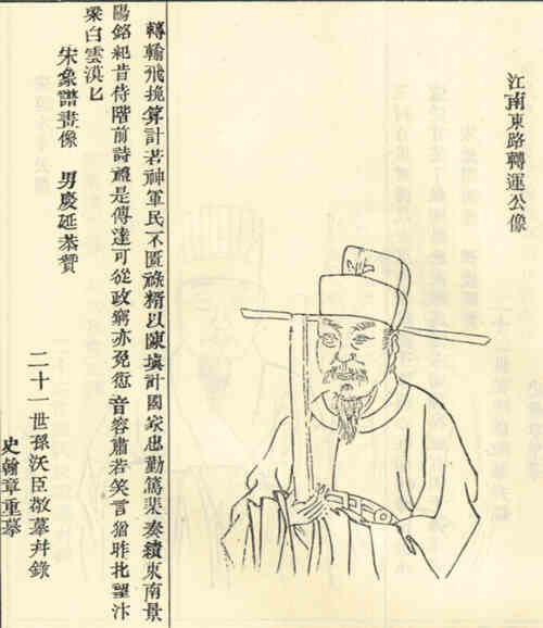 名人钱德茂画像