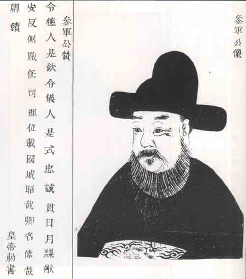 名人钱奎画像
