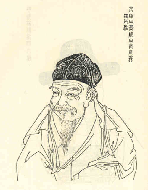 名人鲍深的画像