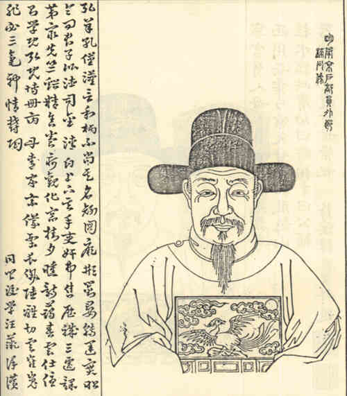 名人鲍楠的画像