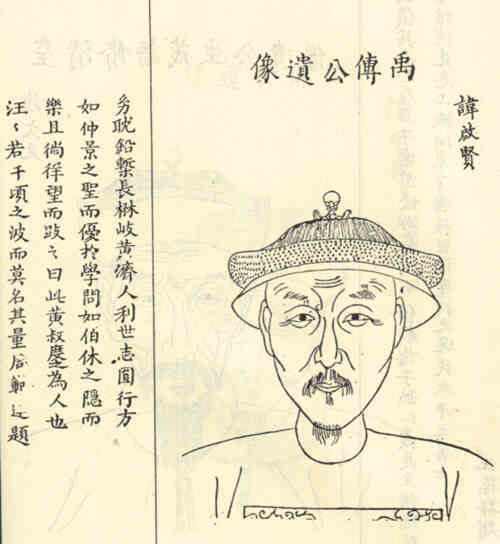 名人薛启贤画像