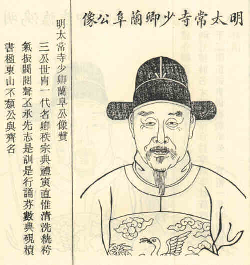 名人谢敏行画像