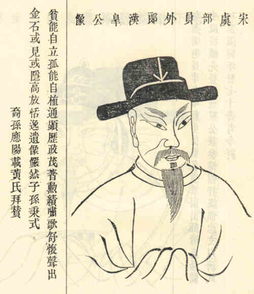 名人顾汉皋画像