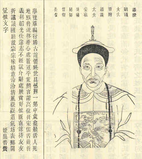 名人顾济画像