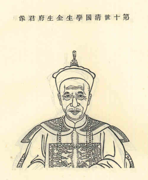 名人顾凤翰画像