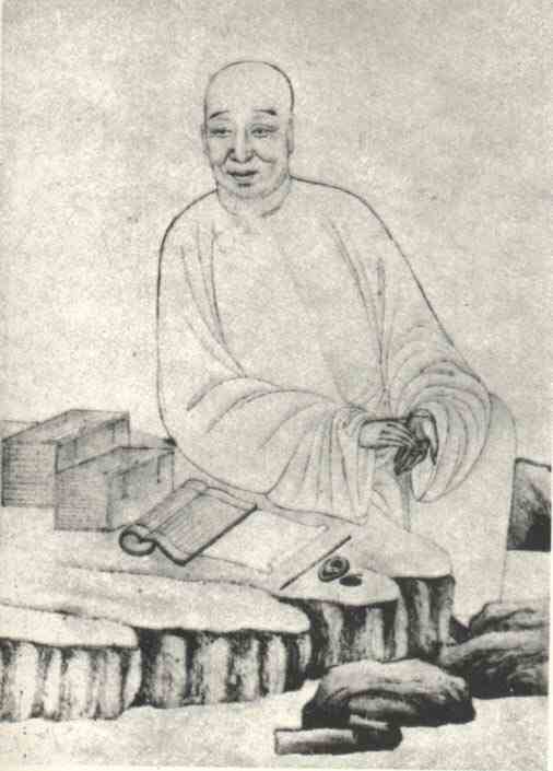 名人袁于令画像