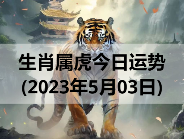 生肖属虎今日运势(2023年5月03日)