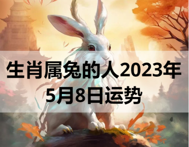 生肖属兔的人2023年5月8日运势