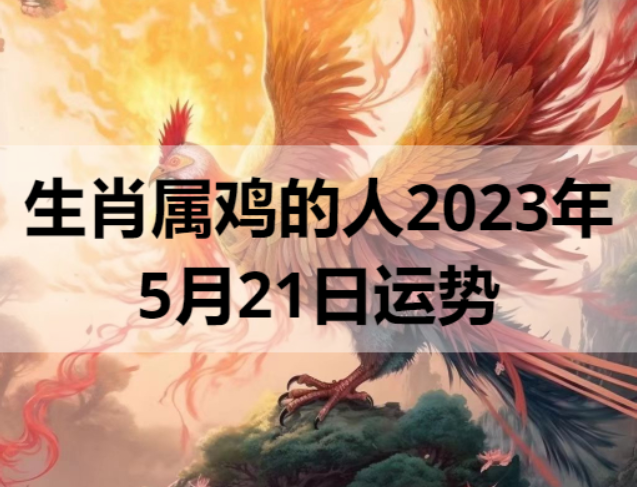 生肖属鸡的人2023年5月21日运势