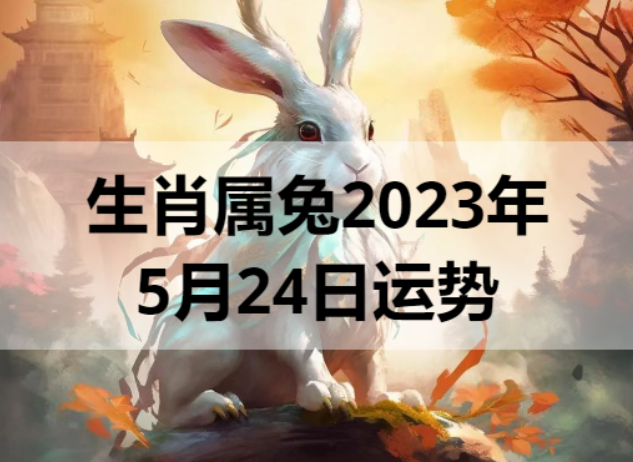 生肖属兔2023年5月24日运势