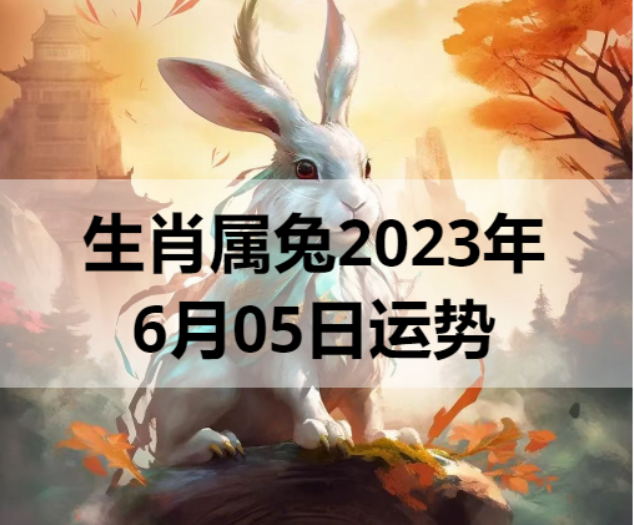 生肖属兔2023年6月05日运势