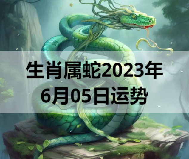 生肖属蛇2023年6月05日运势