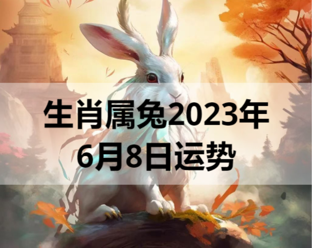 生肖属兔2023年6月8日运势
