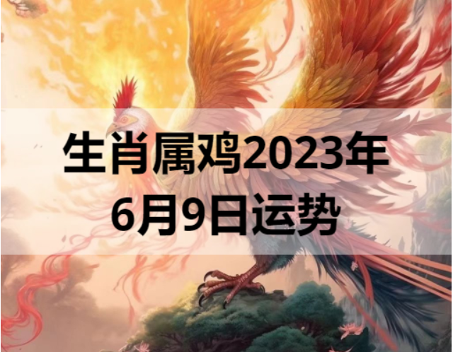 生肖属鸡2023年6月9日运势