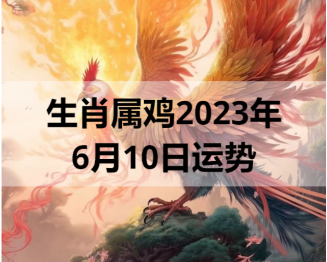 生肖属鸡2023年6月10日运势