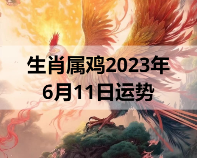 生肖属鸡2023年6月11日运势