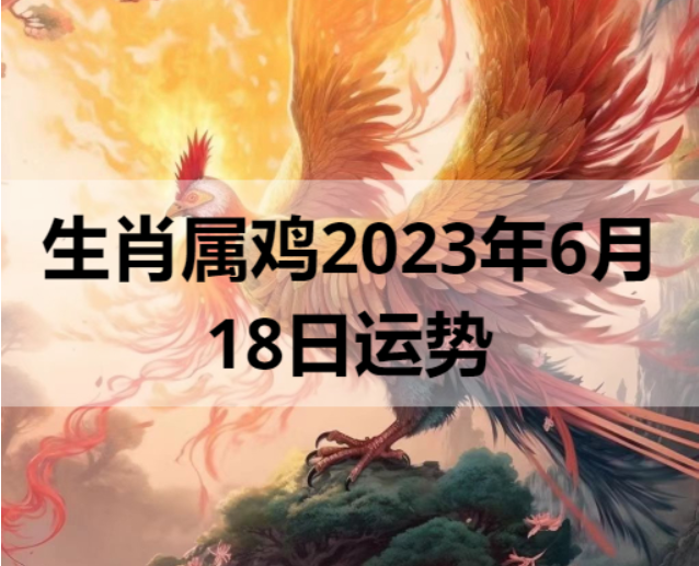 生肖属鸡2023年6月18日运势