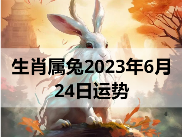 生肖属兔2023年6月24日运势