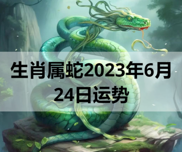 生肖属蛇2023年6月24日运势