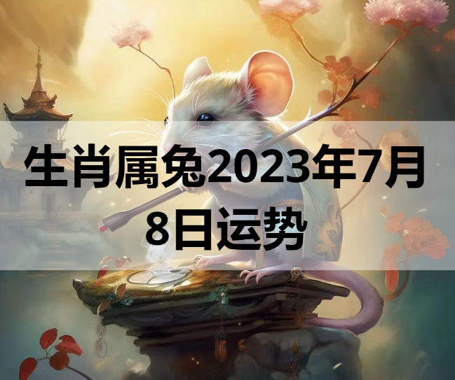 生肖属兔2023年7月8日运势