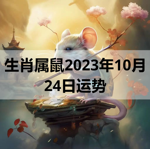 生肖属鼠2023年10月24日运势