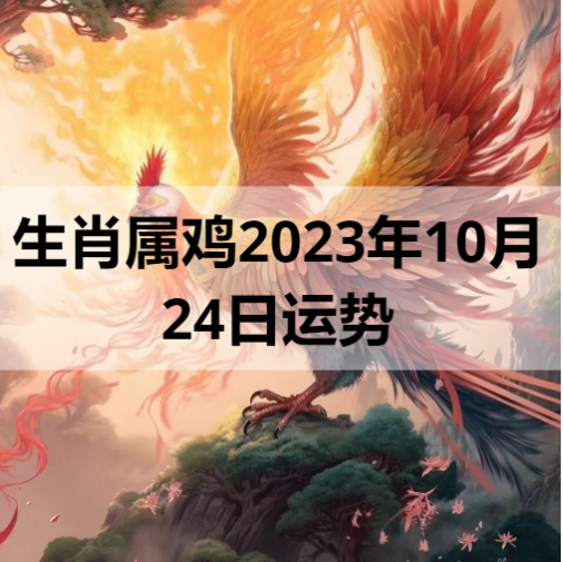 生肖属鸡2023年10月24日运势