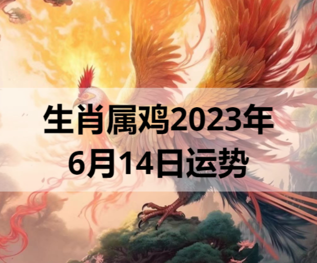 生肖属鸡2023年6月14日运势