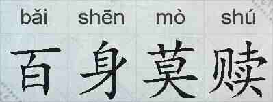 百身莫赎的拼音