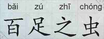 百足之虫的拼音