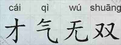 才气无双的拼音