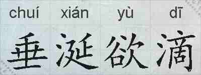 垂涎欲滴的拼音