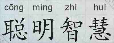 聪明智慧的拼音