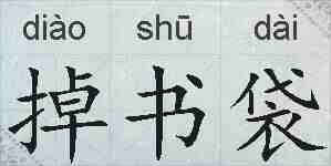 掉书袋的拼音