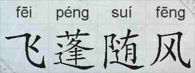 飞蓬随风的拼音