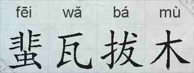 蜚瓦拔木的拼音