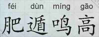 肥遁鸣高的拼音