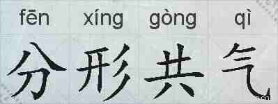 分形共气的拼音