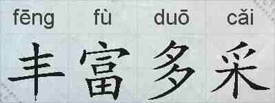 丰富多采的拼音