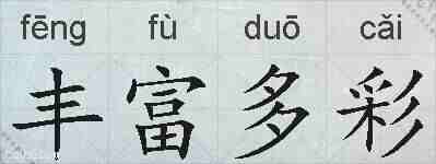 丰富多彩的拼音