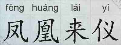 凤凰来仪的拼音