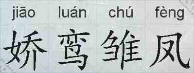 娇鸾雏凤的拼音