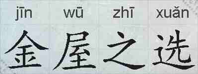 金屋之选的拼音
