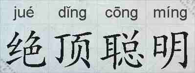 绝顶聪明的拼音