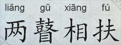 两瞽相扶的拼音